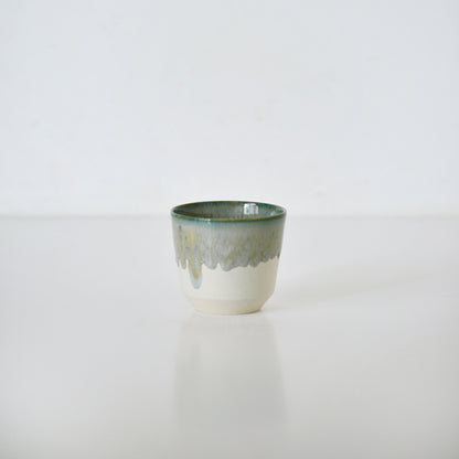 Melted Rainbow Tea Cup | Sage Green MR005