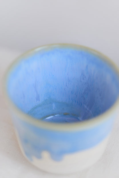 Melted Rainbow Tea Cup | Sky Blue MR006