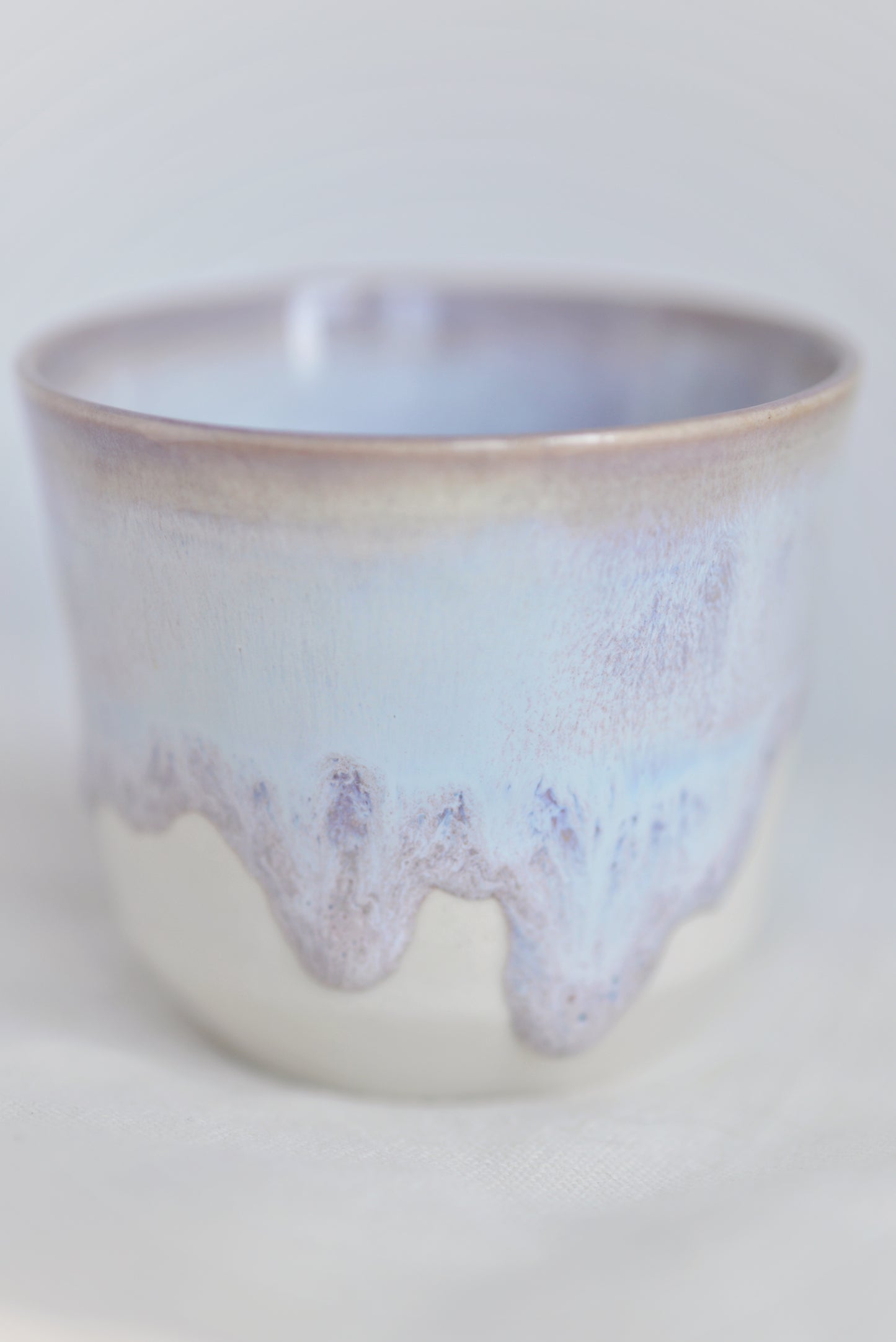 Melted Rainbow Tea Cup | Lilac Purple MR007