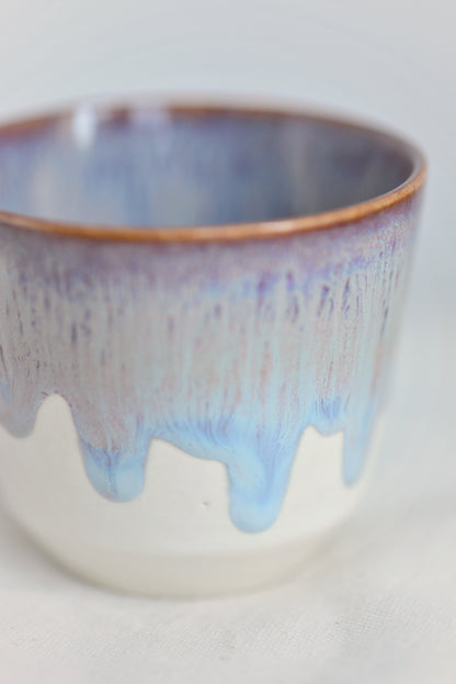 Melted Rainbow Tea Cup | Mystic Purple MR008