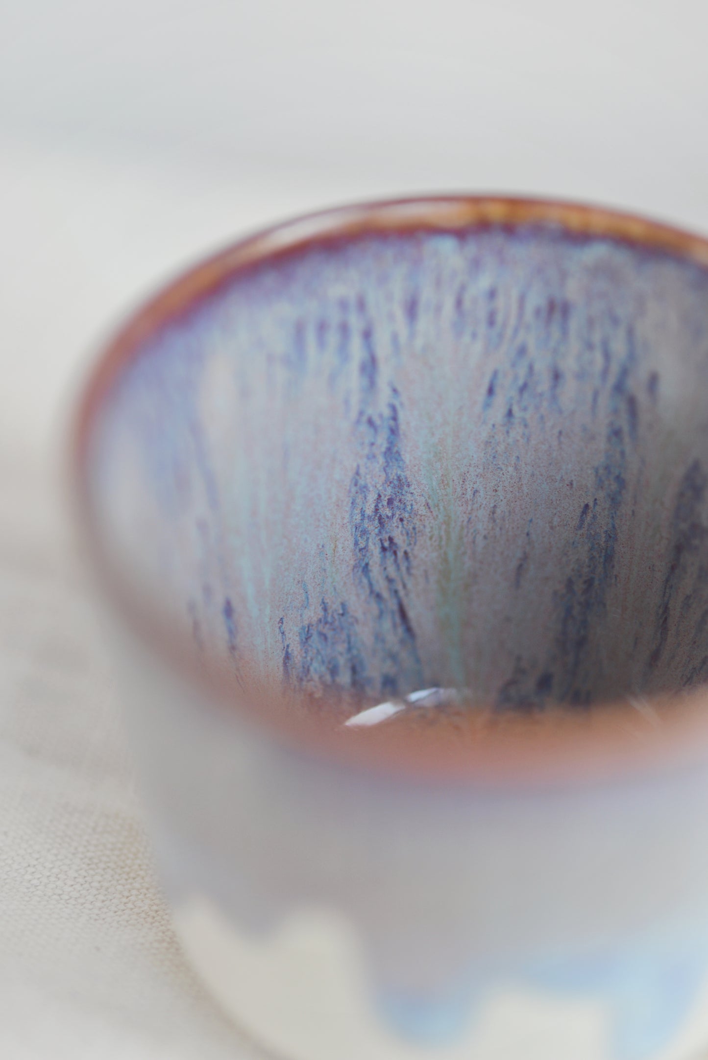 Melted Rainbow Tea Cup | Mystic Purple MR008