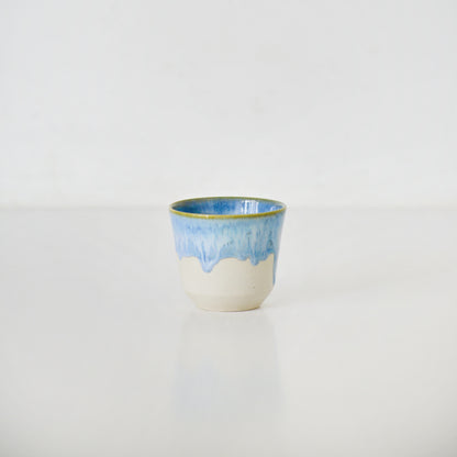 Melted Rainbow Tea Cup | Sky Blue MR006